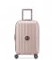 Delsey Håndbagage kufferter St Tropez 55 cm 4 Double Wheels Expandable Cabin Trolley Case Pink
