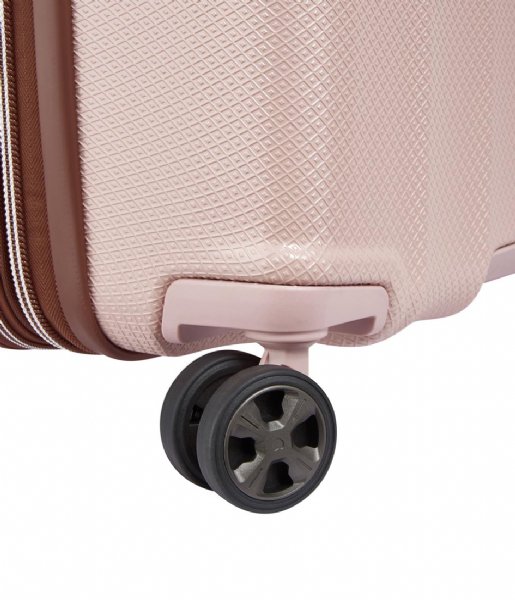 Delsey  St Tropez 77 cm 4 Double Wheels Expandable Trolley Case Pink