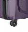 Delsey Håndbagage kufferter Belmont Plus 55 cm Slim 4 Double Wheels Cabin Trolley Case Purple