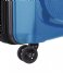 Delsey Håndbagage kufferter Belmont Plus 55 cm Slim 4 Double Wheels Cabin Trolley Case Blue Zinc