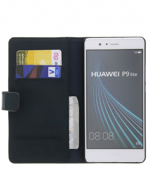 Fabienne Chapot  Silver Colored Reversed Star Booktype Huawei P9 Lite navy blue