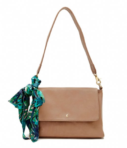 Fabienne Chapot  Natalie Bag With Scarf taupe
