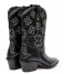 Fabienne Chapot  Jolly Mid High Embroidery Boot Black Black (9001 9001 )