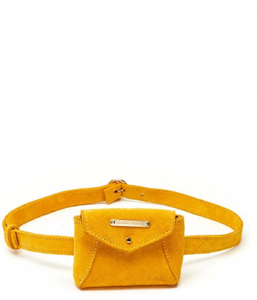 Fabienne Chapot  Cindy Mini Purse Belt Sunflower yellow