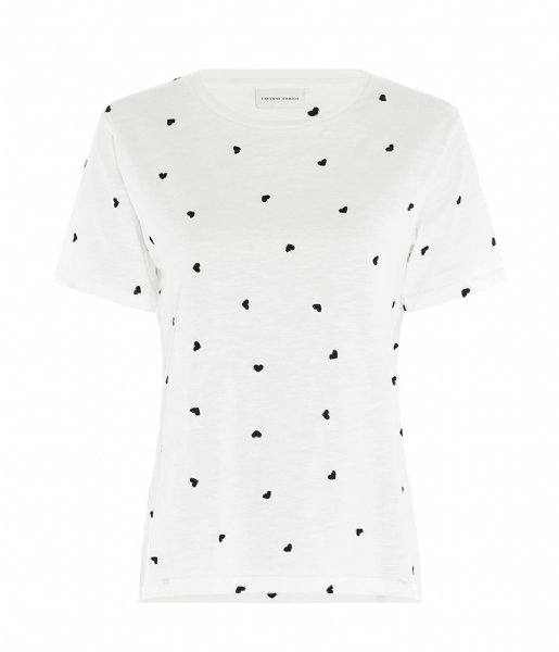 Fabienne Chapot  Phil Heart T-shirt Cream White (1003)