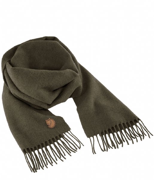 Fjallraven  Solid Re-Wool Scarf deep forest (662)