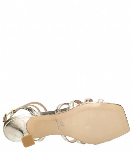 Fred de la Bretoniere  FRS1424 Sandal Metallic Nappa Leather Light Gold (8503)