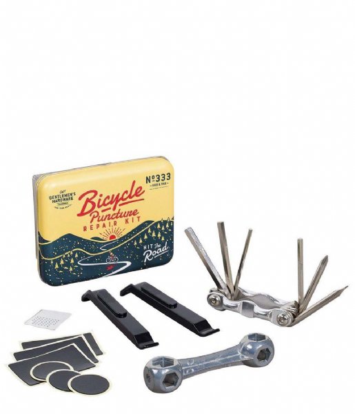 Gentlemens Hardware  Bicycle Puncture Repair Kit Blauw
