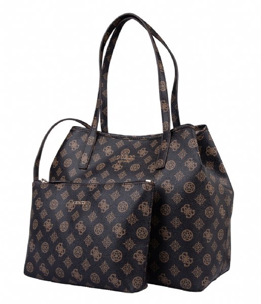 Guess Vikky Tote Brown (BRO) | The Little Green Bag