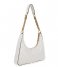 Guess  Giully Top Zip Shoulder Bag White (WHI)