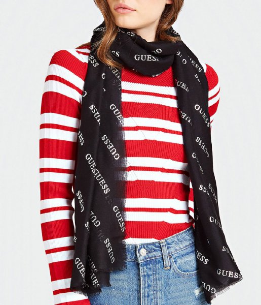 Guess  Uptown Chic Scarf black