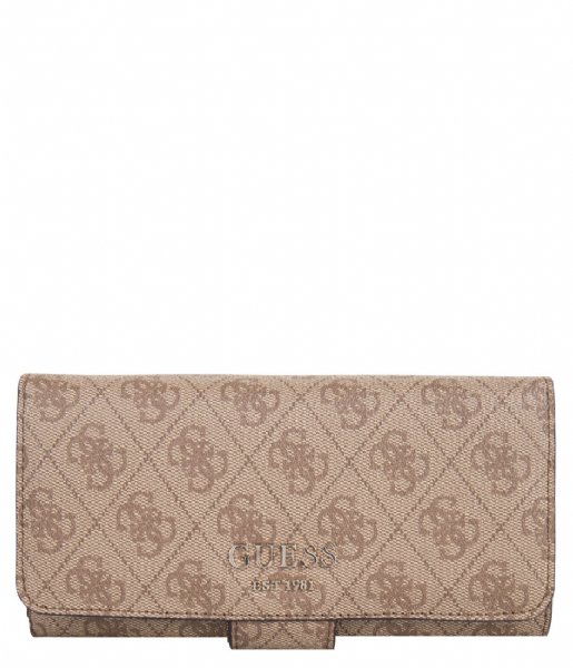 Guess  Kathryn SLG File Clutch brown
