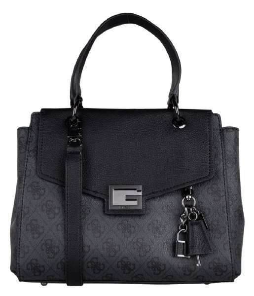 Guess  Valy Small Girlfriend Satchel Coal