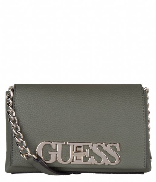 Guess  Uptown Chic Mini Crossbody Flap olive