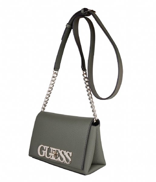 Guess  Uptown Chic Mini Crossbody Flap olive