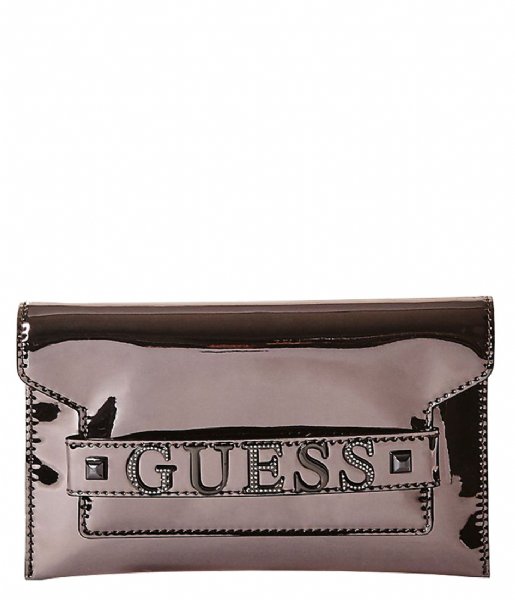 Guess  Summer Night City Xbody Clutch pewter