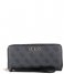 Guess  Alby Slg Large Zip Around coal