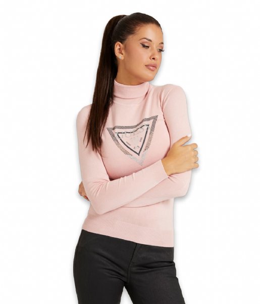 Guess  Adelle Tn Long sleeve Sweater Pretty In Pink