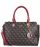 Guess  Aline Society Satchel brown multi