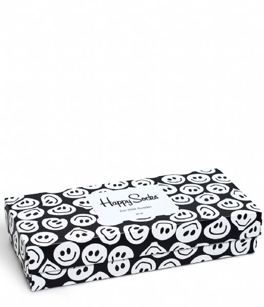 Happy Socks  Black White Gift Box black white (9003)