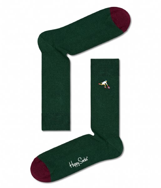 Happy Socks  Ribbed Embroidery Game Set Sock Ribbed Embroidery Game Set (7500)