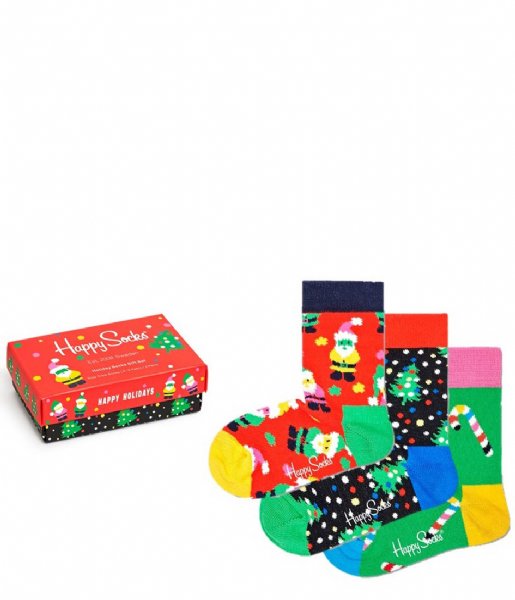 Happy Socks  Kids Holiday Socks Gift Set holiday (0100)