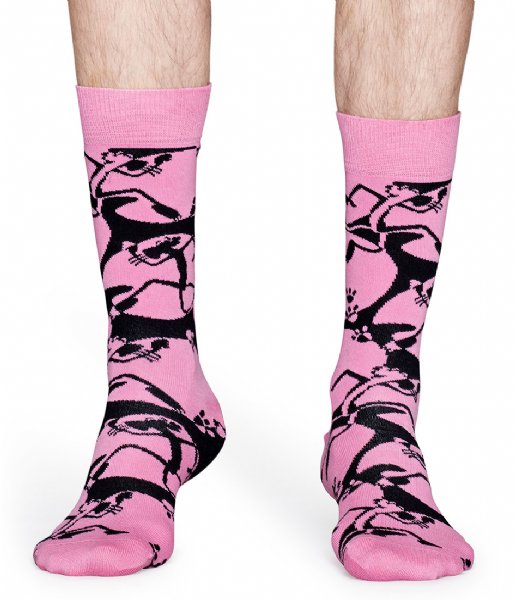 Happy Socks  Pink Panter Pink-A-Boo Socks pink panther pink-a-boo (3200)
