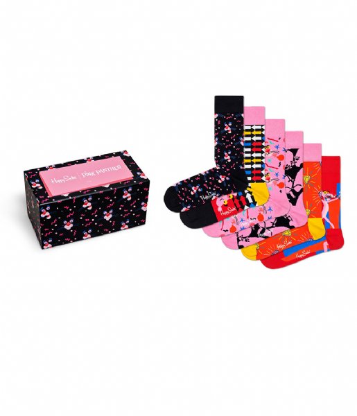 Happy Socks  6-pack Pink Panther Collector Box Set pink panter collector box set (9300)