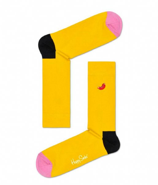 Happy Socks  Embroidery Hot Dog Socks embroidery hot dog (2200)