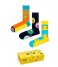 Happy Socks  Sponge Bob 3-pack Gift Box sponge bob (0100)