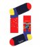 Happy Socks  3-Pack Strongest Father Socks Gift Set Fathers Days (200)
