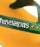 Havaianas  Flipflops Baby Brasil Logo Ii Pop Yellow/Amazon (2151)