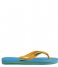 Havaianas  Kids Flipflops Brasil Logo turquoise citrus yellow (4361)
