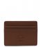 Herschel Supply Co.  Charlie Vegan Leather RFID Saddle Brown (3272)
