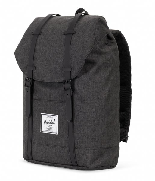 Herschel Supply Co.  Retreat Backpack 15 inch black crosshatch/black (02093)