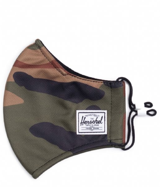 Herschel Supply Co. Mondkapje Classic Fitted Face Mask woodland camo (04781)
