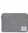 Herschel Supply Co.  Anchor Sleeve 13 Inch Macbook Raven crosshatch (02180)