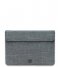 Herschel Supply Co.  Spokane Sleeve for 15/16 Inch MacBook Raven Crosshatch (919)