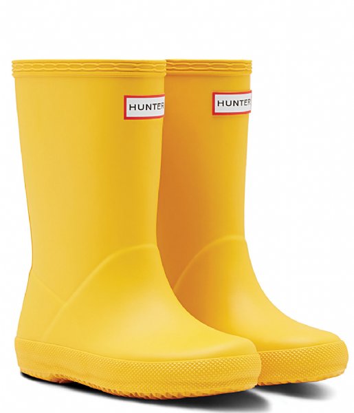 Hunter  Boots Kids First Classic Yellow