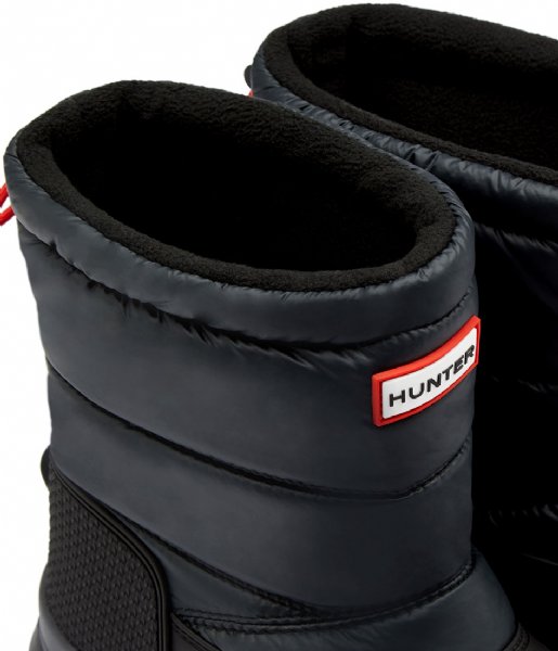 Hunter  Womens Original Insulated Snow Boot Short Black