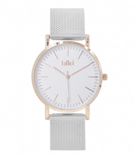 IKKI  Watch Janet Silver silver rose gold color (jt04)