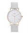 IKKI  Watch Janet Silver silver rose gold color (jt04)