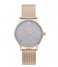IKKI  Watch Morris Rose Gold Plated rose gold plated white marble (MS02)