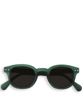 Izipizi #C Reading Sunglasses green crystal soft grey