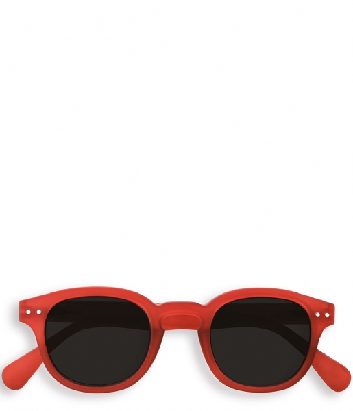 Izipizi  #C Sunglasses red crystal soft grey