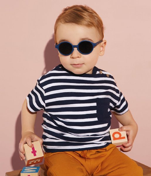 snack påske område Izipizi Solbriller Sunglasses Kids 1-3 years denim blue | The Little Green  Bag