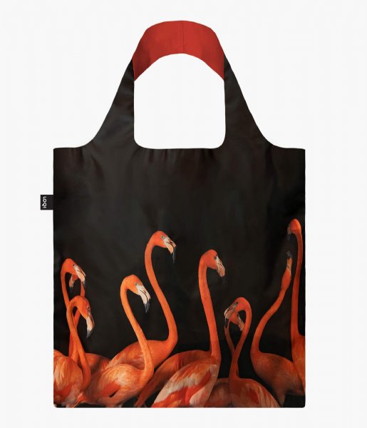 LOQI  Bag National Geographic Flamingos