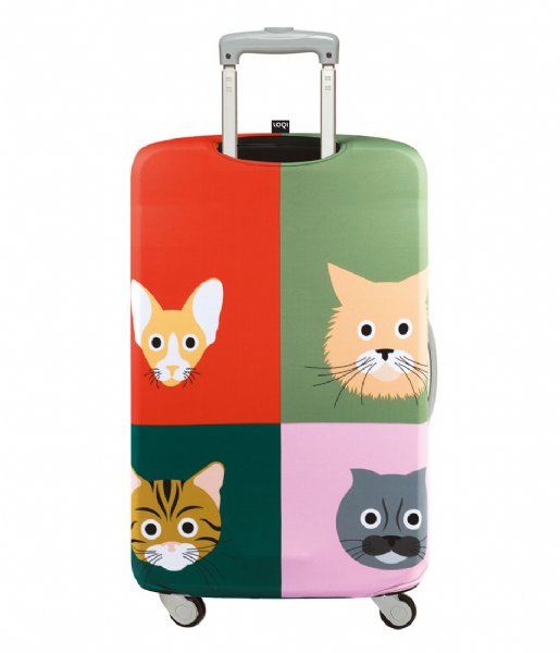 LOQI  Luggage Cover cats