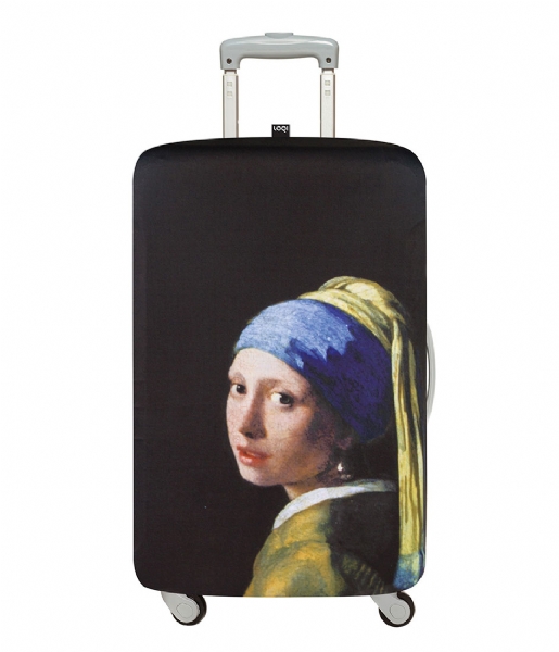 LOQI  Luggage Cover Museum Collection girl with a pearl earring
