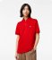 Lacoste1HP1 Mens Short Sleeve best polo 11 Red (240)